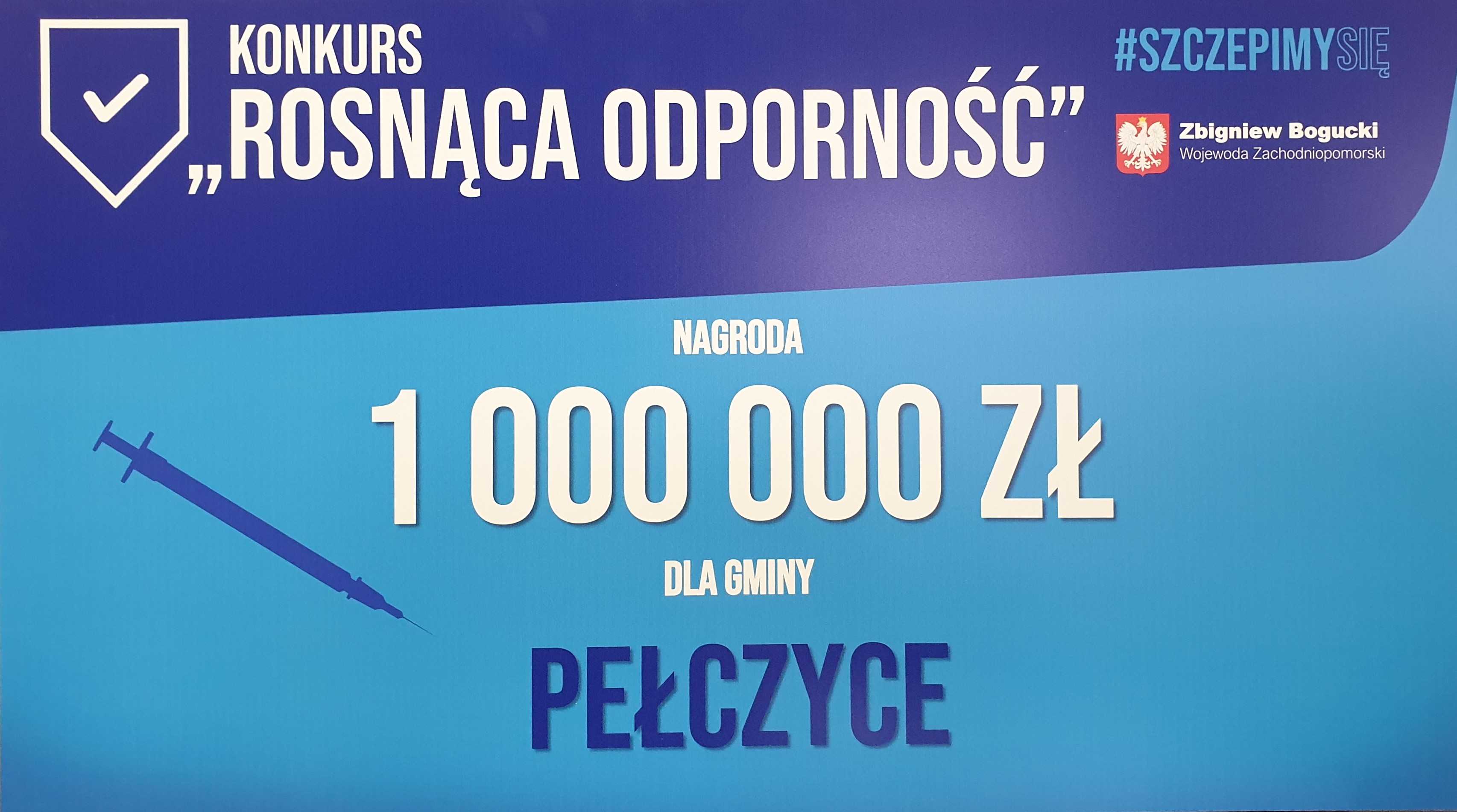 I miejsce w konkursie "Rosnąca Odporność"