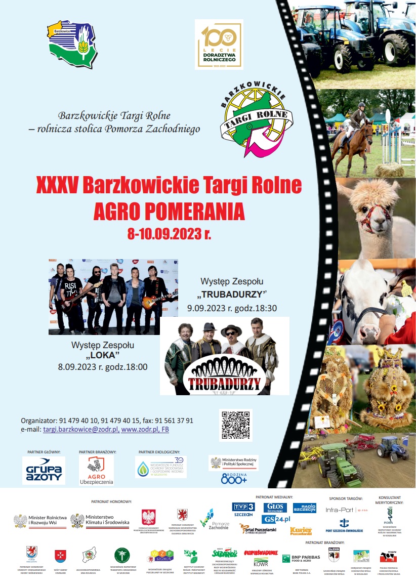 XXXV Barzkowickie Targi Rolne AGRO POMERANIA